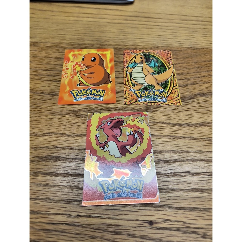 Topps Pokemon 1999 Gotta Catch 'em All Stage 1, Stage 2, Stage 3